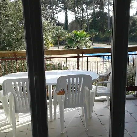 T2 Turquoise Ondres Plage Avec Piscine Et Tennis Buitenkant foto