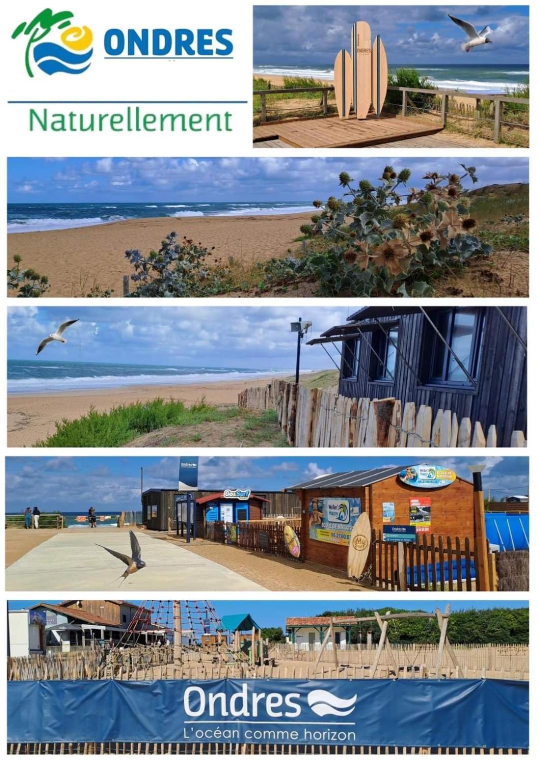 T2 Turquoise Avec Piscine Et Tennis * Ondres